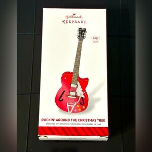 Hallmark Keepsake Guitar Ornament-"Rockin' Around The Christmas Tree"-2014